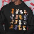 Un Montón De Simpáticos Perros Kawaii De Dibujos Animados Sudadera Regalos divertidos