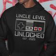 Unkel-Level 2025 Unlocked Step Up Uncle Kapuzenpullover Lustige Geschenke