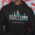 Vacaciones De Primavera En Barcelona Travel 2025 Sin Mangas Sudadera Regalos divertidos