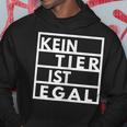 Vegetarianegan Goegan No Animal Is No Matter Animal Protection Kapuzenpullover Lustige Geschenke