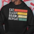 Video Gaming Game Retro Game Eat Sleep Brawl Repeat Kapuzenpullover Lustige Geschenke