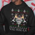 Viking Santaiking Christmas Jumper Falalalaalhalla S Kapuzenpullover Lustige Geschenke