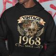 Vintage 1968 Calavera 55 Cumpleaños Sudadera Regalos divertidos
