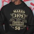 Vintage 1975 50 Años Las Leyendas Nacen En Marzo 1975 Sudadera Regalos divertidos