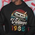 Vintage 1985 Cumpleaños 40 Años Cassette Lápiz Sudadera Regalos divertidos