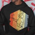 Vintage Handballer Dibujo Handball Lover Sudadera Regalos divertidos