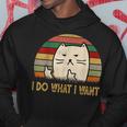 Vintage I Do What I Want Cat Lovers Sudadera Regalos divertidos