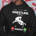 The Wrestling Calls Retro Wrestling Wrestling Kapuzenpullover Lustige Geschenke