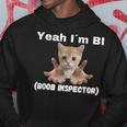 Yeah I'm Bi Boob Inspector Kapuzenpullover Lustige Geschenke