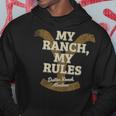 Yellowstone My Ranch My Rules Dutton Ranch Big Chest Logo Kapuzenpullover Lustige Geschenke