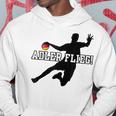 Adler Flieg Handball Fan Outfit Gray Kapuzenpullover Lustige Geschenke