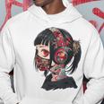 Anime Manga Gráfico Ojos Rojos Arte Anime Sudadera Regalos divertidos