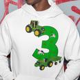 Children's Birthday 3 Years Tractor Tractor 3Rd Birthday Kapuzenpullover Lustige Geschenke