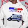 Children's Cool Police Motif With Car Kapuzenpullover Lustige Geschenke