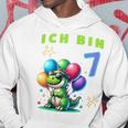 Children's Dino Children's Ich Bin Sieben 7 Jahre Alt Kapuzenpullover Lustige Geschenke