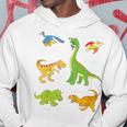 Children's Dinosaur Popular Dinos With Name Kapuzenpullover Lustige Geschenke