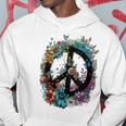 Cravate De Costume Hippie Avec Symbole De La Paix Des Années 60 Et 70 Sweat à capuche Cadeaux drôles