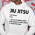 Definición De Jiu Jitsu Practicante Brasileño De Jiu-Jitsu Bjj Sudadera Regalos divertidos