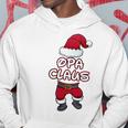 Grandpa Claus Christmas Family Partner Look Santa Claus Long-Sleeved Kapuzenpullover Lustige Geschenke