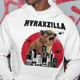 Hyraxzilla Rock Hyrax Lover Awawa Angry Marmot Gray Kapuzenpullover Lustige Geschenke