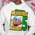 Ich Bin 5 Straßenbahnen Straßenbahn Children's Birthday Party Kapuzenpullover Lustige Geschenke