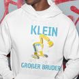 Ich Bin Noch Klein Aber Schon Ein Großer Bruder Kapuzenpullover Lustige Geschenke