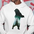 Image Ours Nature Animaux Sauvages Montagne Sweat à capuche Cadeaux drôles