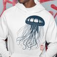 Japanese Aesthetic Asianintage Medusa Jellyfish Gray Kapuzenpullover Lustige Geschenke