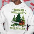 Long-Sleeved Lumberjack Wenn Der Wald Ruft Muss Ich Gehen Kapuzenpullover Lustige Geschenke