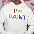 I Love To Finger Paint Finger Painting Finger Paints I'm Paint Kapuzenpullover Lustige Geschenke