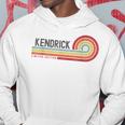 I Love Kendrick Personalizado Retro Sunset Primer Nombre Sudadera Regalos divertidos