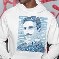 Nikola Tesla Illustration By Glitschika s Kapuzenpullover Lustige Geschenke