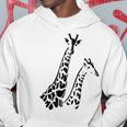 Paire De Girafe En Noir Et Blanc Pour Les Amateurs De Girafe Sweat à capuche Cadeaux drôles
