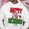 Rick & Morty Merry Rickmas Blue Kapuzenpullover Lustige Geschenke