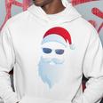 Santa Claus Sunglasses Christmas Santa Claus Long-Sleeved Kapuzenpullover Lustige Geschenke