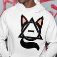 Theta Delta Cat Therian Pride Gray Kapuzenpullover Lustige Geschenke