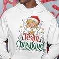 Team Christkind Christmas Eve Family Costume Kapuzenpullover Lustige Geschenke