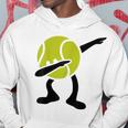 Tennis Dabbing Tennis Ball Tennis Player Ball Sport Kapuzenpullover Lustige Geschenke