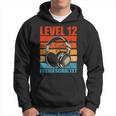 12Th Birthday Boysideo Gamer Level 12 Unlocked Boys Kapuzenpullover