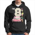 8Th Birthday Crew Ice Cream Truck I'm 8 Bday Ice Cream Party Sudadera