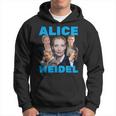 Alice Weidel Fan Merch Blue Kapuzenpullover