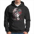 Anime Manga Motif Red Eyes Illustration Anime Kapuzenpullover