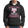 Axolotl Lover Sleep A Lotl Like Sleeping Axolotl Sudadera