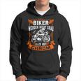 Biker Wird Nicht Grau Das Ist Chrome Ironie Fun Kapuzenpullover