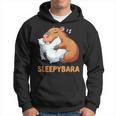 Capybara Sleep Sleepybara Nightdress Capybara Sleep Kapuzenpullover