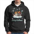 Christmas I Merry Fluffmas I Christmas Cats Cat Kapuzenpullover