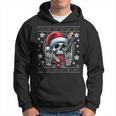 Christmas Skull Ugly Christmas Heavy Xmas Skeleton Kapuzenpullover