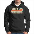 Cox Surname Retrointage 80S 90S Birthday Reunion Sweat à capuche