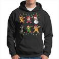 Dabbing Santa Elf Christmas Xmas Kapuzenpullover