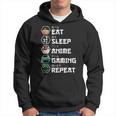 Eat Sleep Anime Gaming Repeat Sudadera